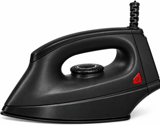 Alibaba Dry Iron with Non-Stick Soleplate & Lightweight Design 750 W Dry Iron