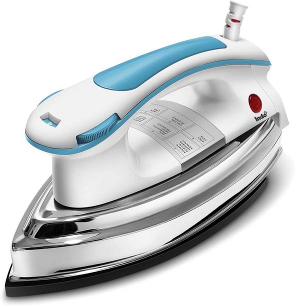 Indo 1000 Watt Heavy weight Dry Iron| Quick Heat Up| PTFE Soleplate |1 Years Warranty 1000 W Dry Iron