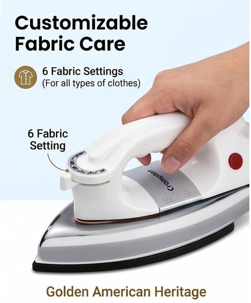 Crompton RHINO Heavy Weight 1000 W Dry Iron