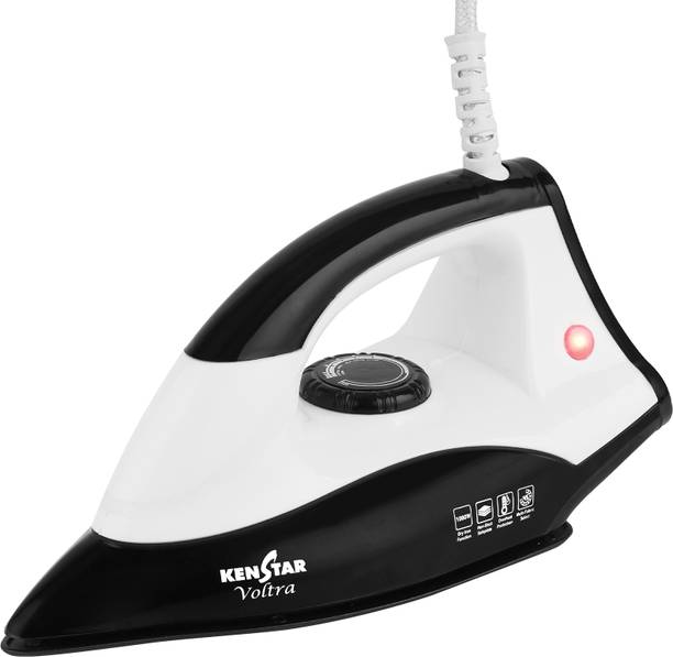 Kenstar Voltra 1000 W Dry Iron White & Black
