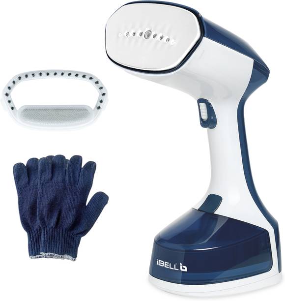 iBELL Garment Steamer for Clothes, Handheld Portable Steam Iron, Fast Heat, 260ml Tank 1600 W Garment Steamer