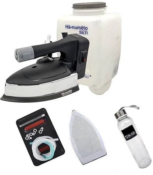 Hanumeto Sumo Gravity Feed Steam Iron with Bottle and Teflon Shoe 1200 W Steam Iron