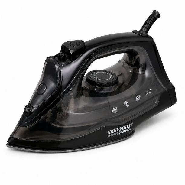 Sheffield Classic Non-Stick Coated Sole Plate Steam Shot & Water Spray 1350 W Steam Iron