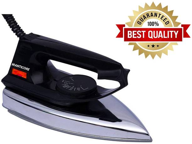 MANTICORE Automatic iron box with -Non sticky & anti-bacterial coating 750W Dry Iron 750 W Dry Iron