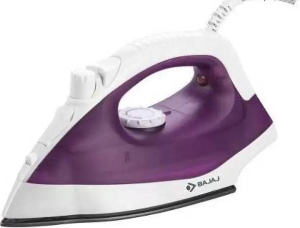 BAJAJ by Bajaj Electricals Limited MX 4 NEO 1250 W Steam Iron (White/Maroon)