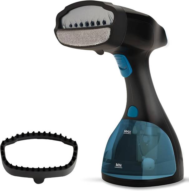 AGARO by Agaro Portable Handheld Steamer with Ceramic Coated Steam Plate, Removable Water Tank 1500 W Garment Steamer