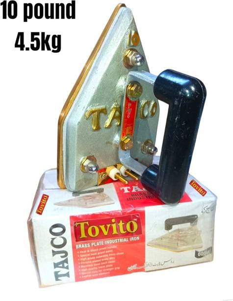 Tovito by Tajco 10 pound (4.5 kg) Commercial 600 W Dry Iron