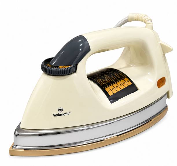 Makmatic by Damini Enterprises MAK-Supremo-Dry-Iron-1000 Watt | Make In India 1000 W Dry Iron
