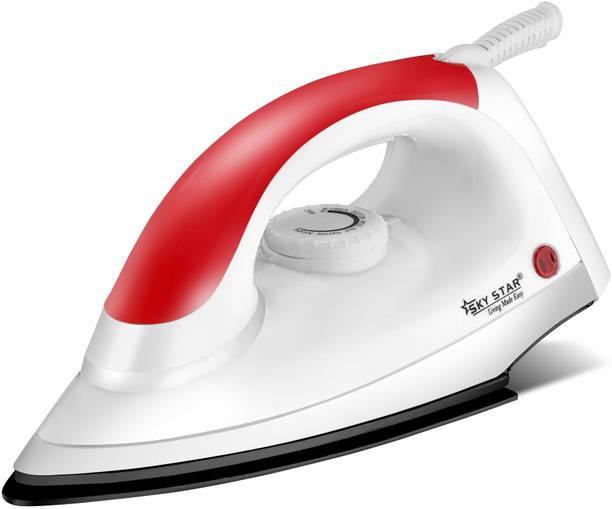 Skystar Spectra Light Weight Electric Non Stick Coated Sole Plate 1100 W Dry Iron