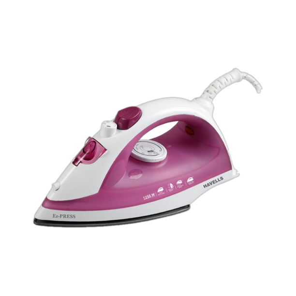 HAVELLS by Havells India Ltd Ez-PRESS 1250 Watts Steam Iron with Self Cleaning Function 1250 W Steam Iron