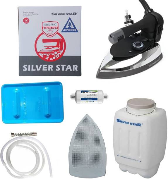 AIPRESS by AIPRESS Silver Star Steam Iron 300 L With Double Filter 1200 W Steam Iron