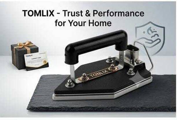 TOMLIX commercial manual industrial laundry electric iron box 750 W Dry Iron