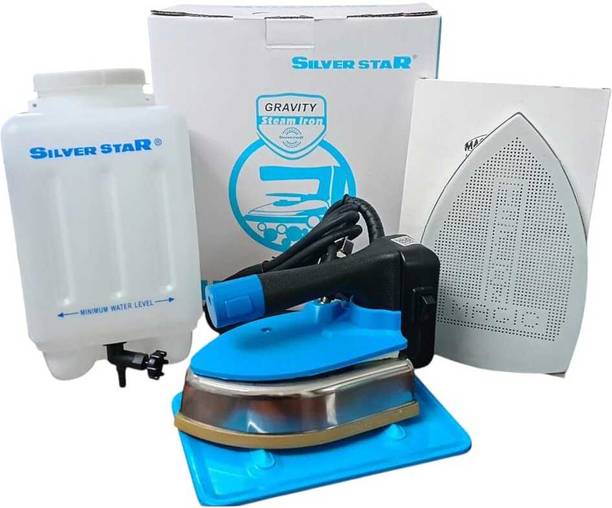 Tovito by Silverstar es999 big laundry Steam iron box with 4.5ltr tank and teflon shoes heavyweight 1600 W Steam Iron