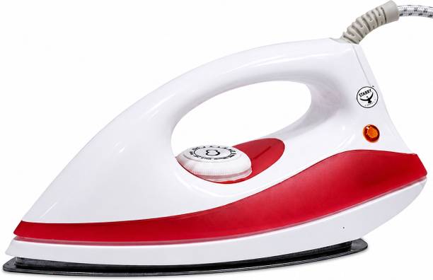 Starly Enterprises by Starly Automatic Glide Fast Red Electric Dry Iron For Clothes 1000 W Dry Iron