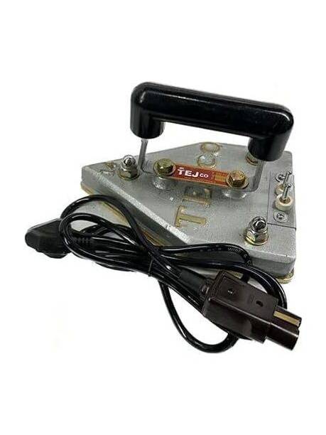 Tejco Laundry iron pound 14 pound [6.25 ]kg ] PRO-L with connection wire and connector 1000 W Dry Iron