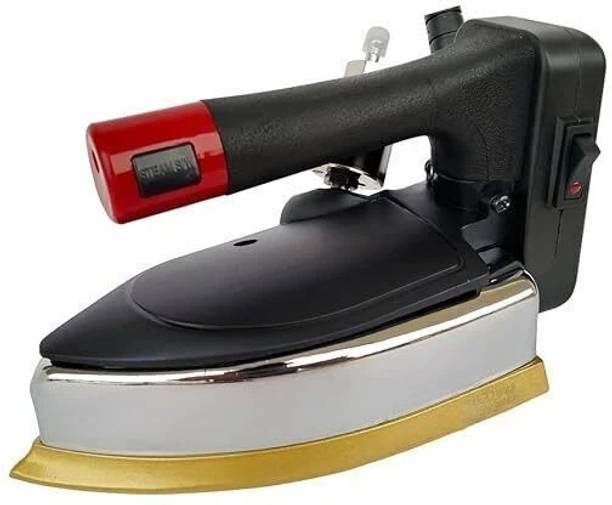 Hanumeto Gold Industrial Gravity Feed Iron 8896. 1600 W Garment Steamer