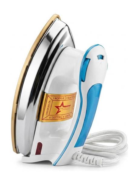Skystar by SKY STAR Ocean Plancha Heavy Weight Soleplate with double coating 1200 W Dry Iron