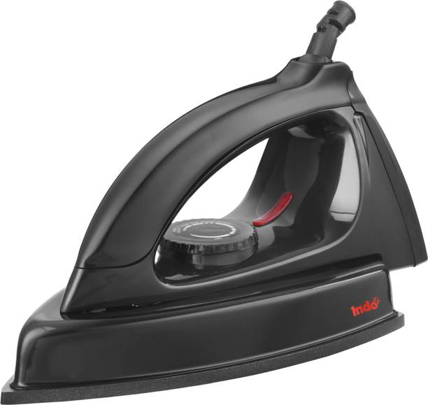 Indo 1000 Watts Heavyweight Dry Iron | Quick Heat up | Shockproof Iron | Non-stick | 1000 W Dry Iron