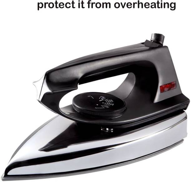 PPI Iron, Anti-bacterial Coating Technology(Black) 750 W Dry Iron
