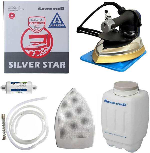 AIPRESS by AIPRESS SILVER STAR Steam Iron 300 L With FREE TEFLONE SHOE 1800 W Steam Iron