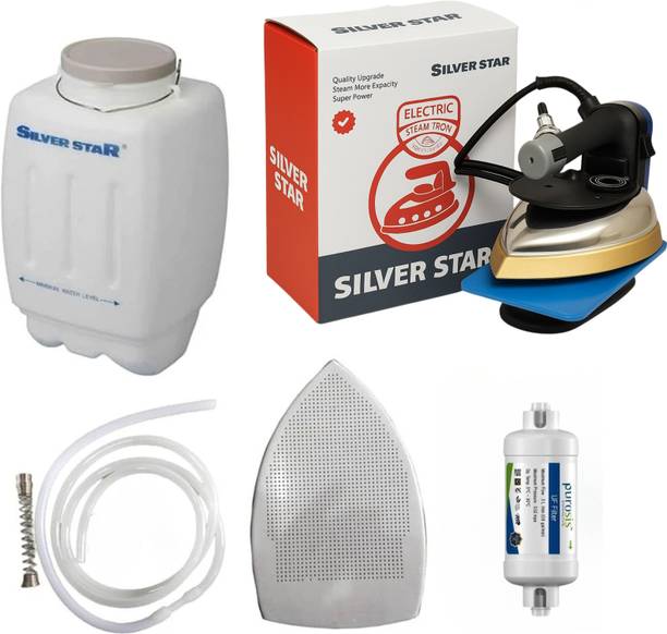 AIPRESS by AIPRESS SILVER STAR Steam Iron 300 L With FREE TEFLONE SHOE 1800 W Steam Iron