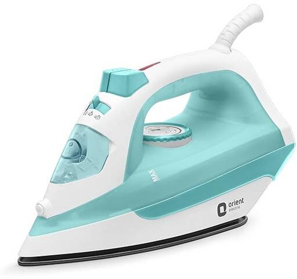 Orient Electric Electric Fabrifeel SIFF20WGP 2000 W Steam Iron (White, Green) 2000 W Steam Iron (White, Skyblue)