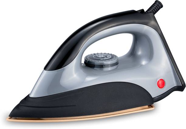 Zokasa Hills Pro ABS Shock Proof Body With Golden Sole Plate 2 Year Warranty 1100 W Dry Iron