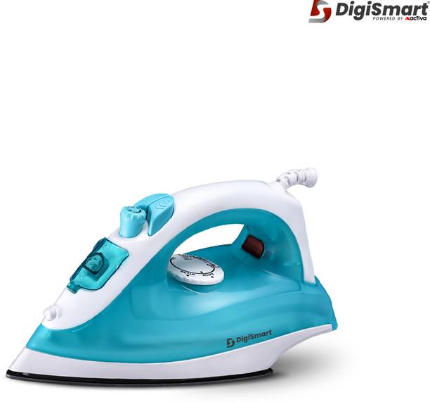 DIGISMART by DIGISMART Misty Non-Stick Shockproof Handle Rust Resistant 6 Heat Setting 200ML Water Tank 1500 W Dry Iron