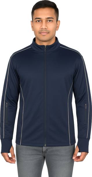 CottonBrothers Full Sleeve Striped Men Jacket
