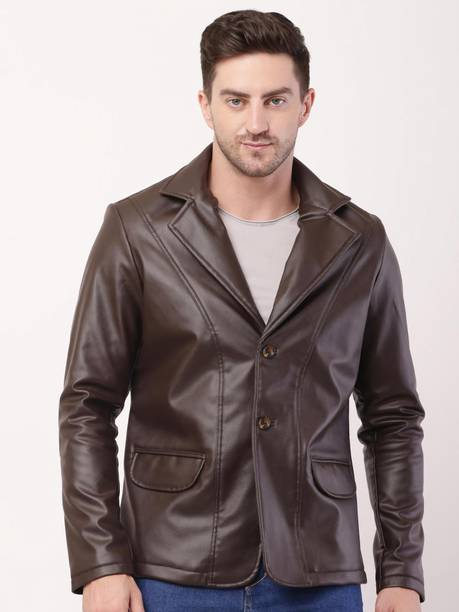 QUIKLY Full Sleeve Solid Men Jacket
