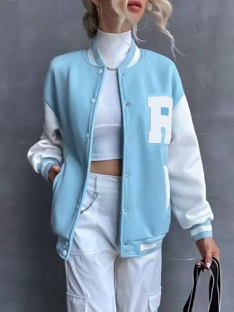 Women Colorblock Varsity Jacket
