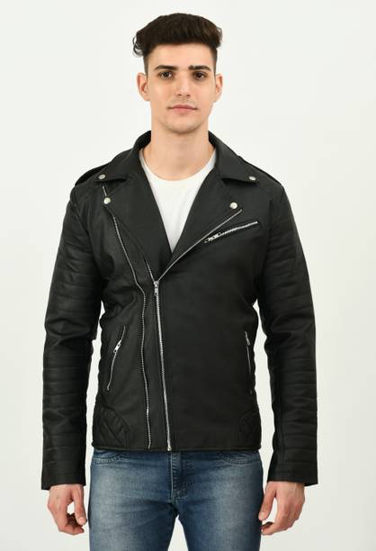 Rxzine motor bike Full Sleeve Solid Men Jacket