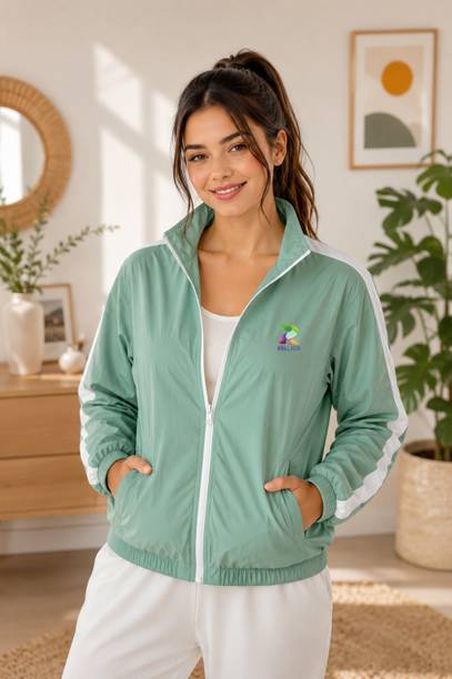 Women Striped Sports Jacket