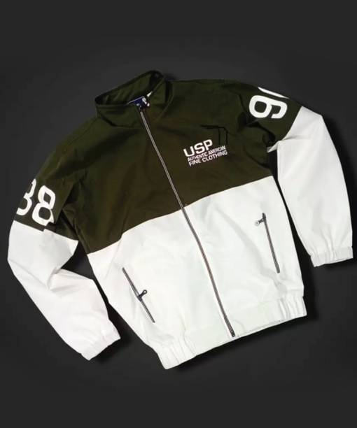 Christy World Men Colorblock Casual Jacket