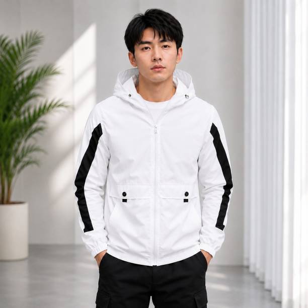 Men Printed Winter Coat