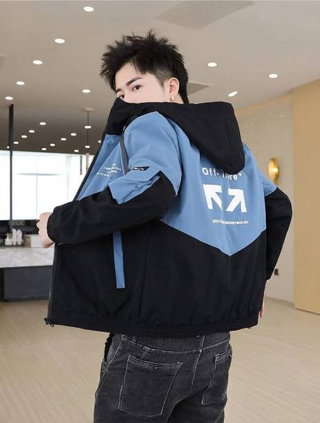Men Solid Casual Jacket