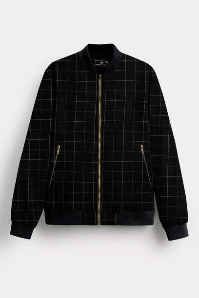 Men Checkered Casual Jacket