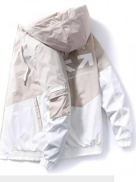 Full Sleeve Solid Men Casual Jacket