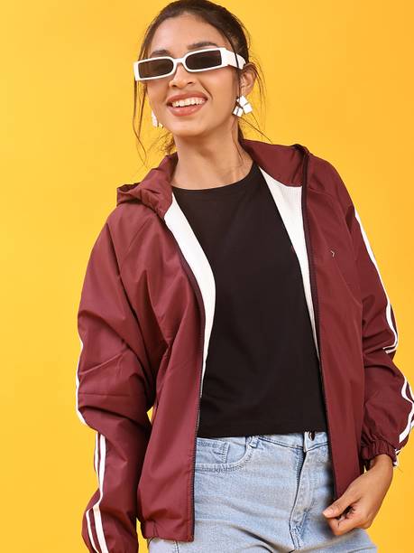 V-MART Women Solid Casual Jacket