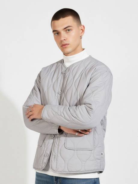 Glitchez Full Sleeve Solid Men Jacket