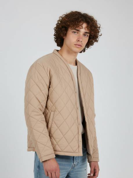 Glitchez Full Sleeve Self Design Men Jacket