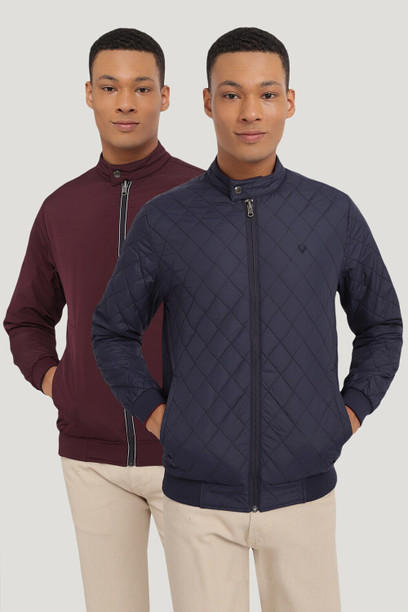 Allen solly full sleeve solid men's jacket on sale