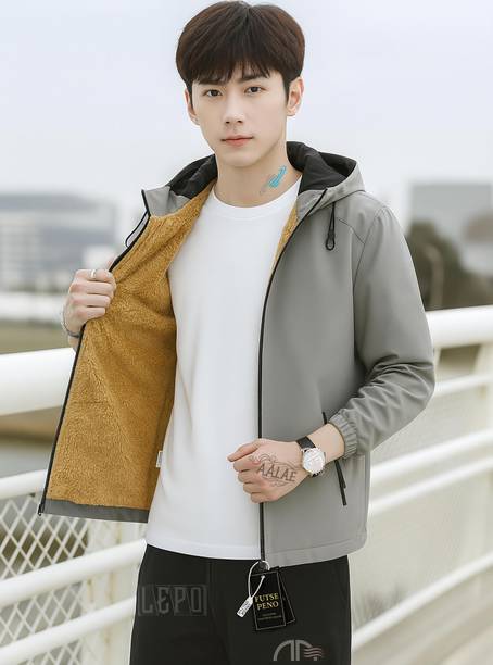 FUTSE PENO Full Sleeve Solid Men Jacket