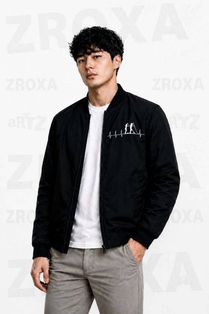 Men Printed Casual Jacket