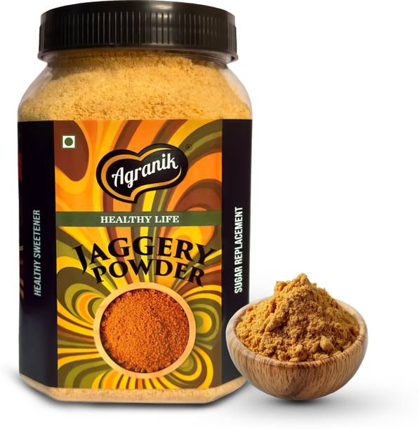 Agranik Pure Jaggery Powder (Gur Powder) | 100% Natural and Chemical Free Powder Jaggery