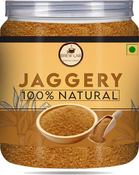 Brew Lab 100 % Natural Jaggery Powder | Gur Powder | No Preservatives Added Powder Jaggery