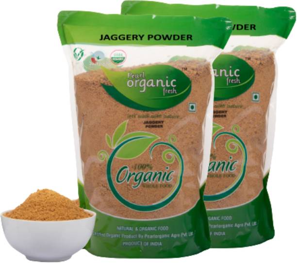 Pearl Organic Fresh JAGGERY POWDER/GUD Powder Jaggery