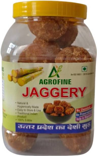 AGROFINE FOODS PURE DESI ROUND JAGGERY Block Jaggery