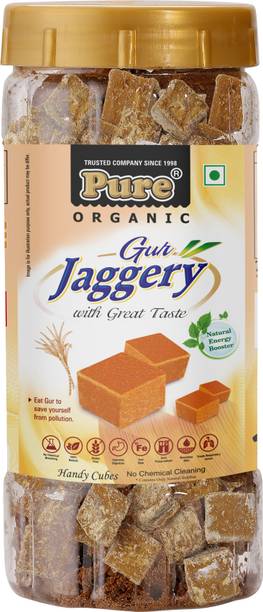 Pure Oraganic Jaggery (Gur) Cube Block Jaggery