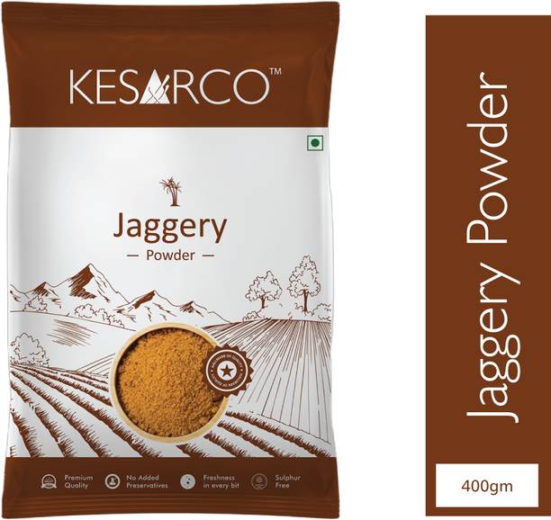KESARCO Jaggery Powder, Gur Powder, Rich in Iron and Folate Powder Jaggery